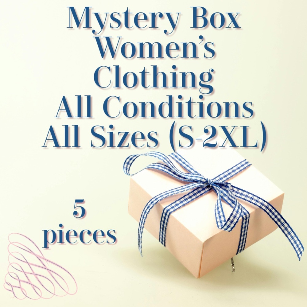Mystery Box: Women’s Clothing, Assorted Sizes & Conditions